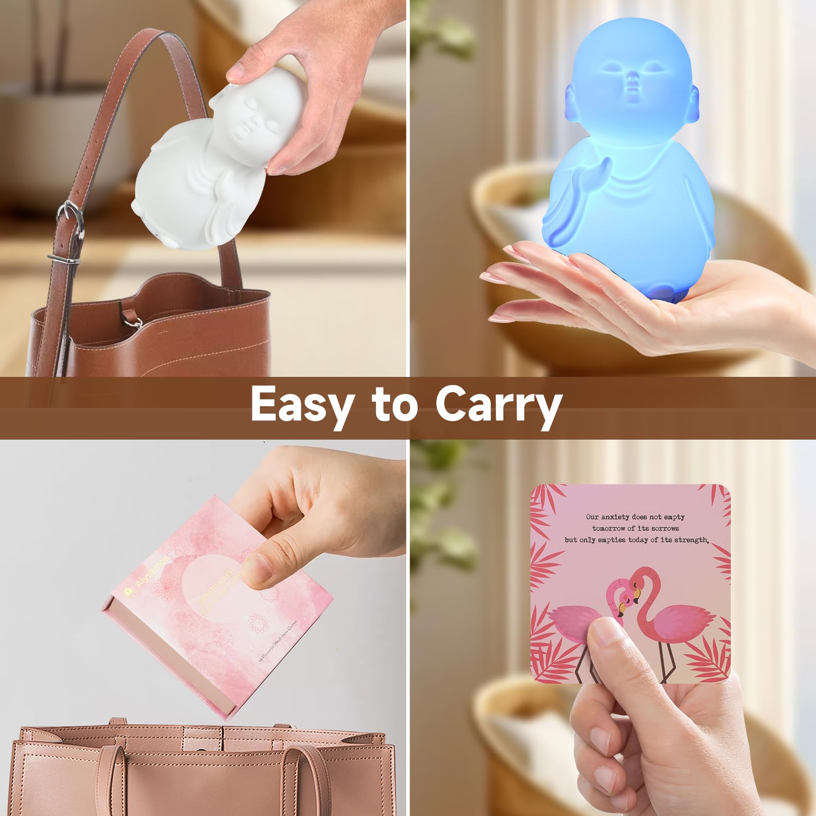 Aiysamos Breathing Lamp color cues guiding paced breathing
