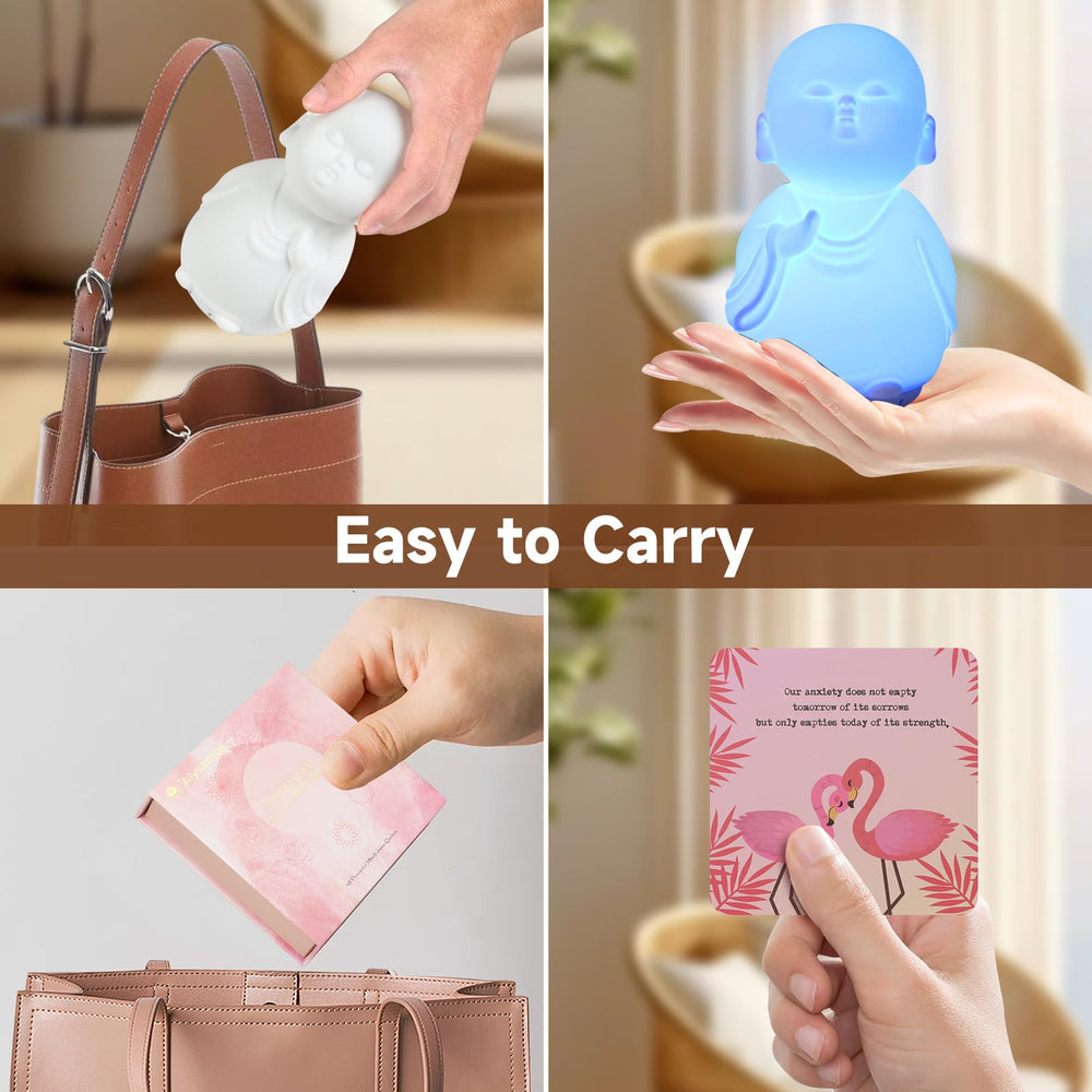 Aiysamos Breathing Lamp color cues guiding paced breathing