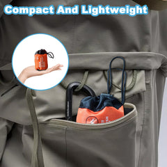 Ajedrmy mosquito head net hood guards your face during camping.