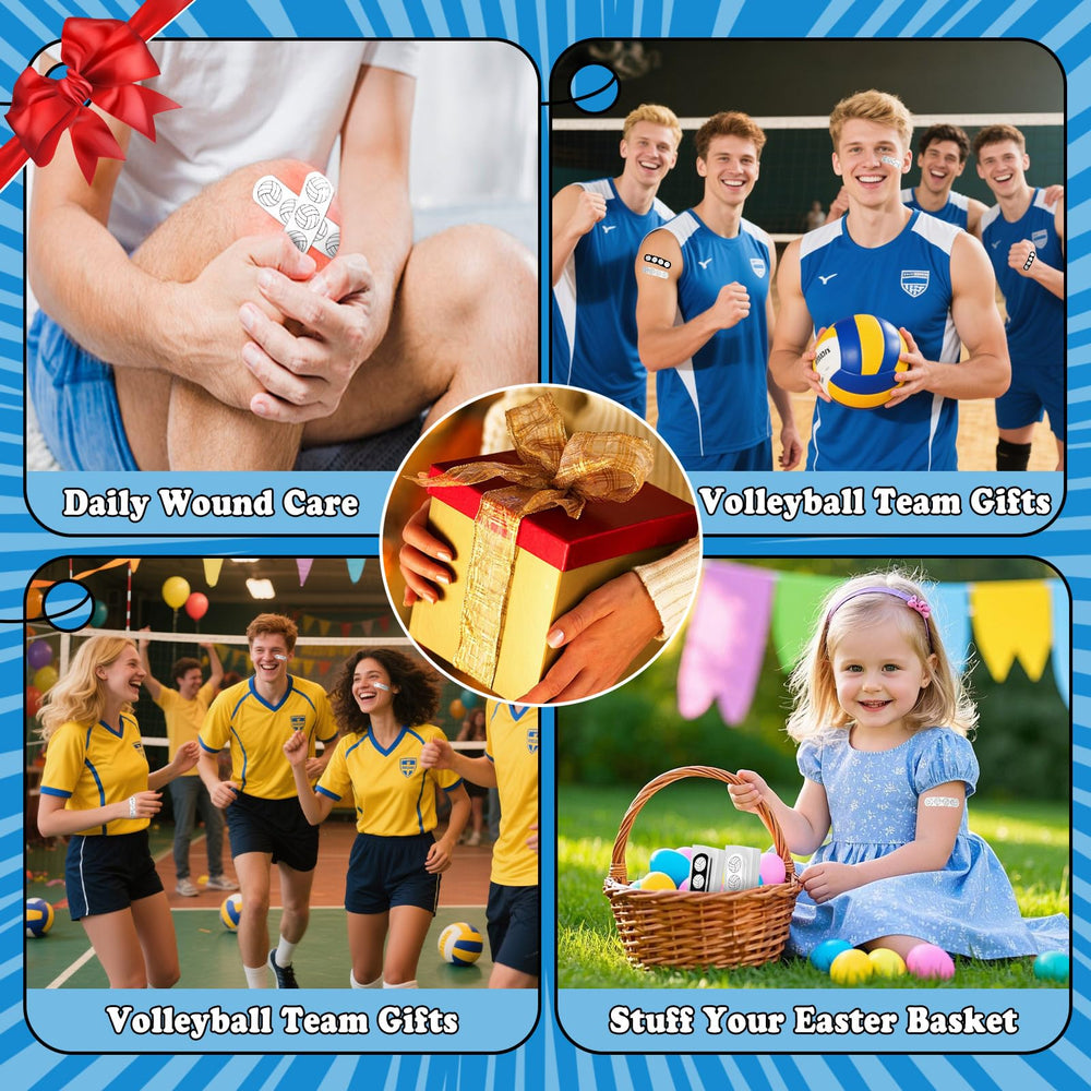 AKAIXI volleyball bandages pouch-ready, ideal for swimming, beach, and camping.