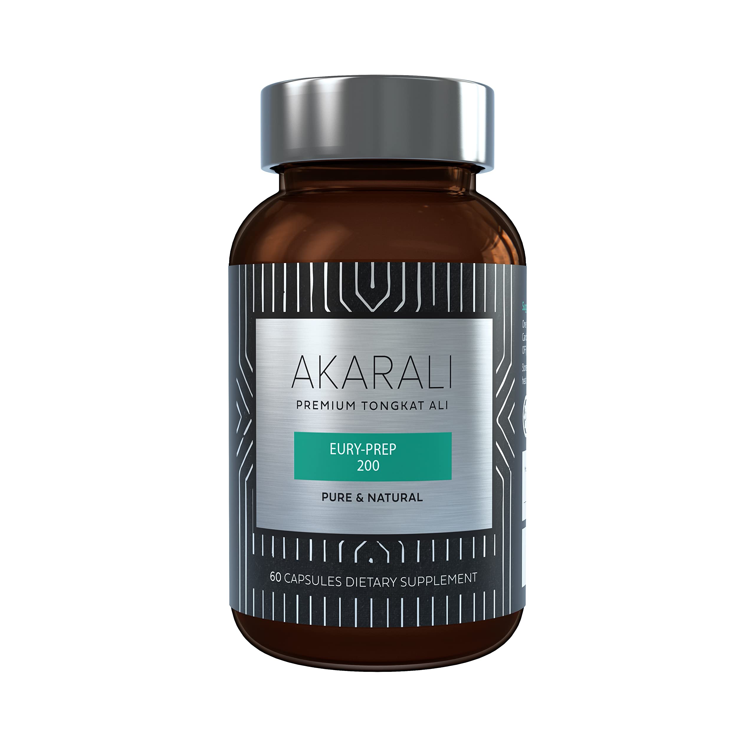 AKARALI Tongkat Ali bottle and capsules for daily energy support