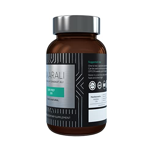 AKARALI Tongkat Ali capsules ready to take for vitality
