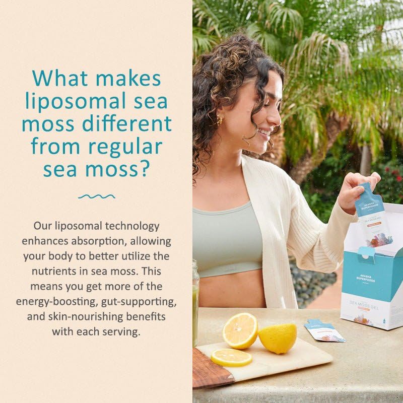 Akasha Superfoods on-the-go sachet in hand for daily convenience