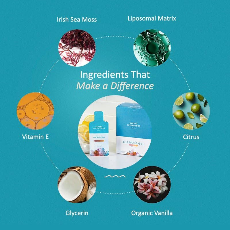 Akasha Superfoods vanilla citrus aroma enhances flavor during use