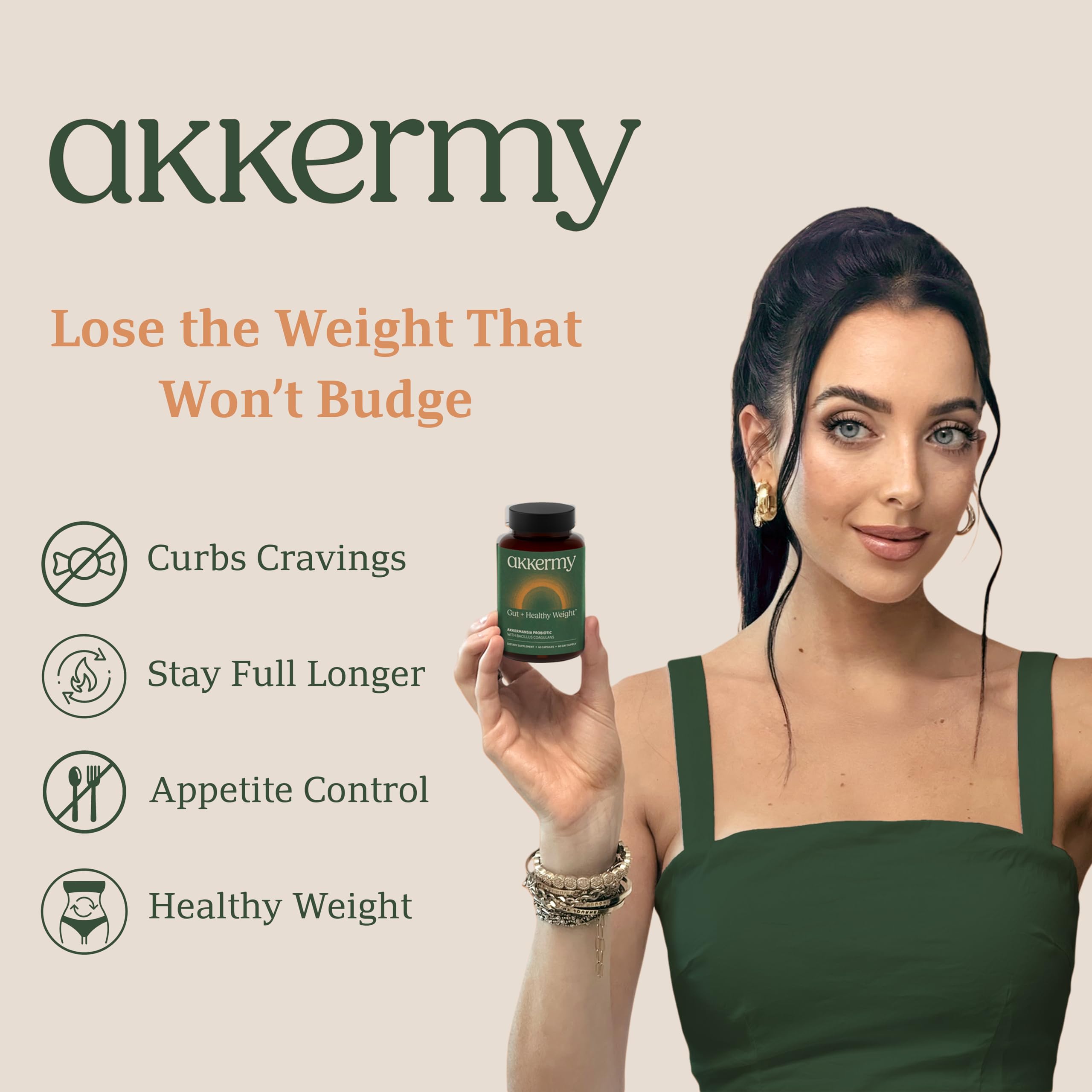 Akkermy label highlighting vitamins B2 and D3 on packaging