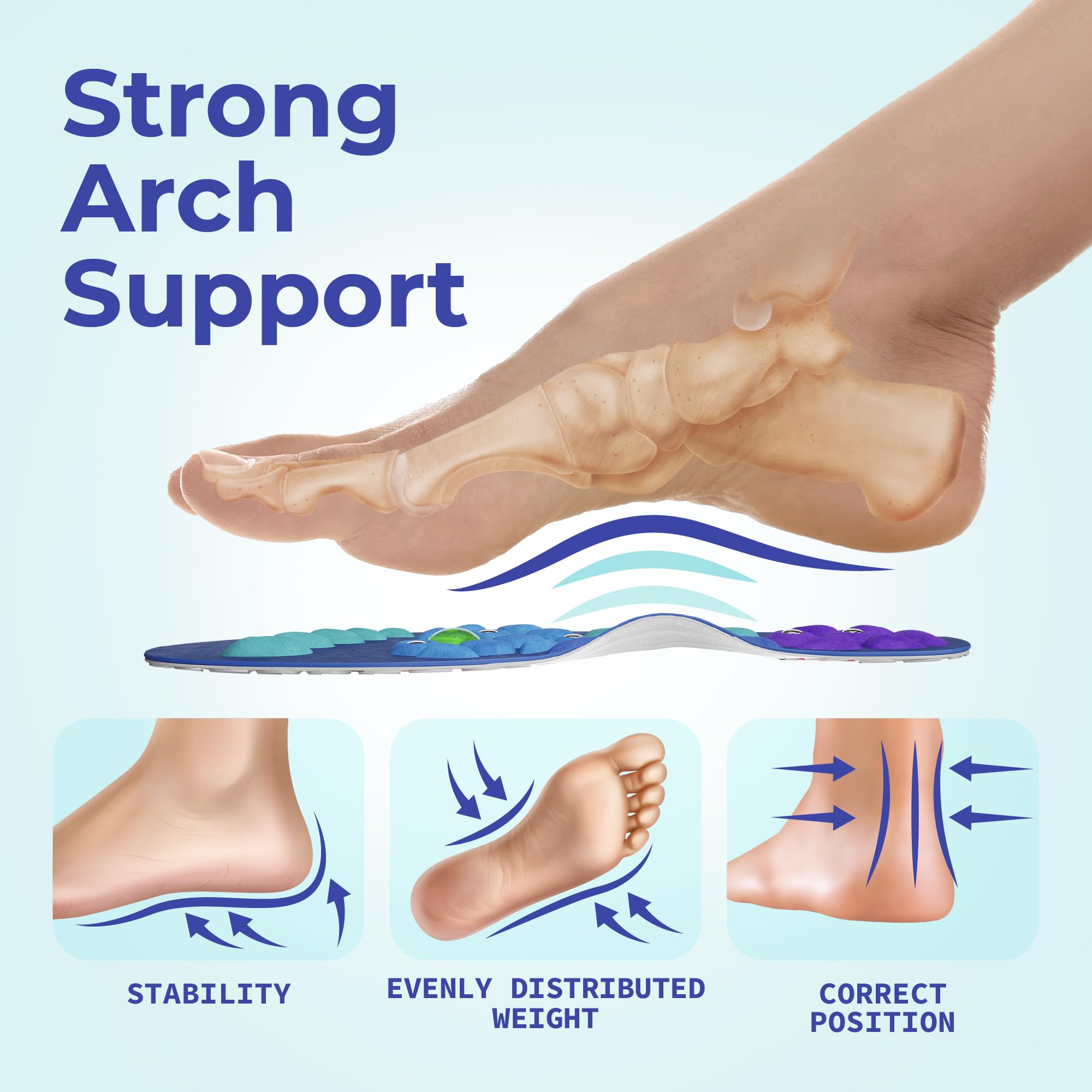 Akusoli gift-ready insole offers practical comfort for him.