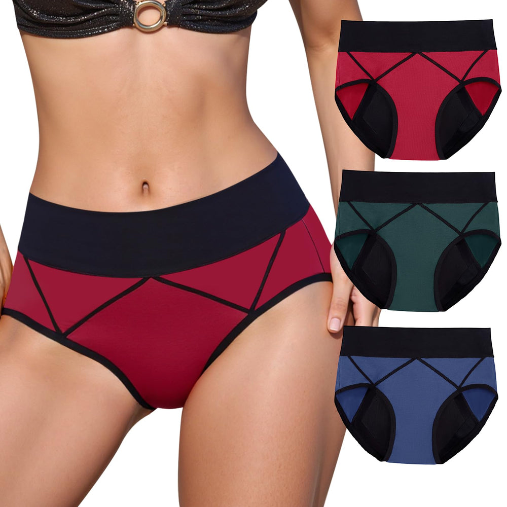 Akvsops front-view leakproof underwear offers full-day coverage for comfort