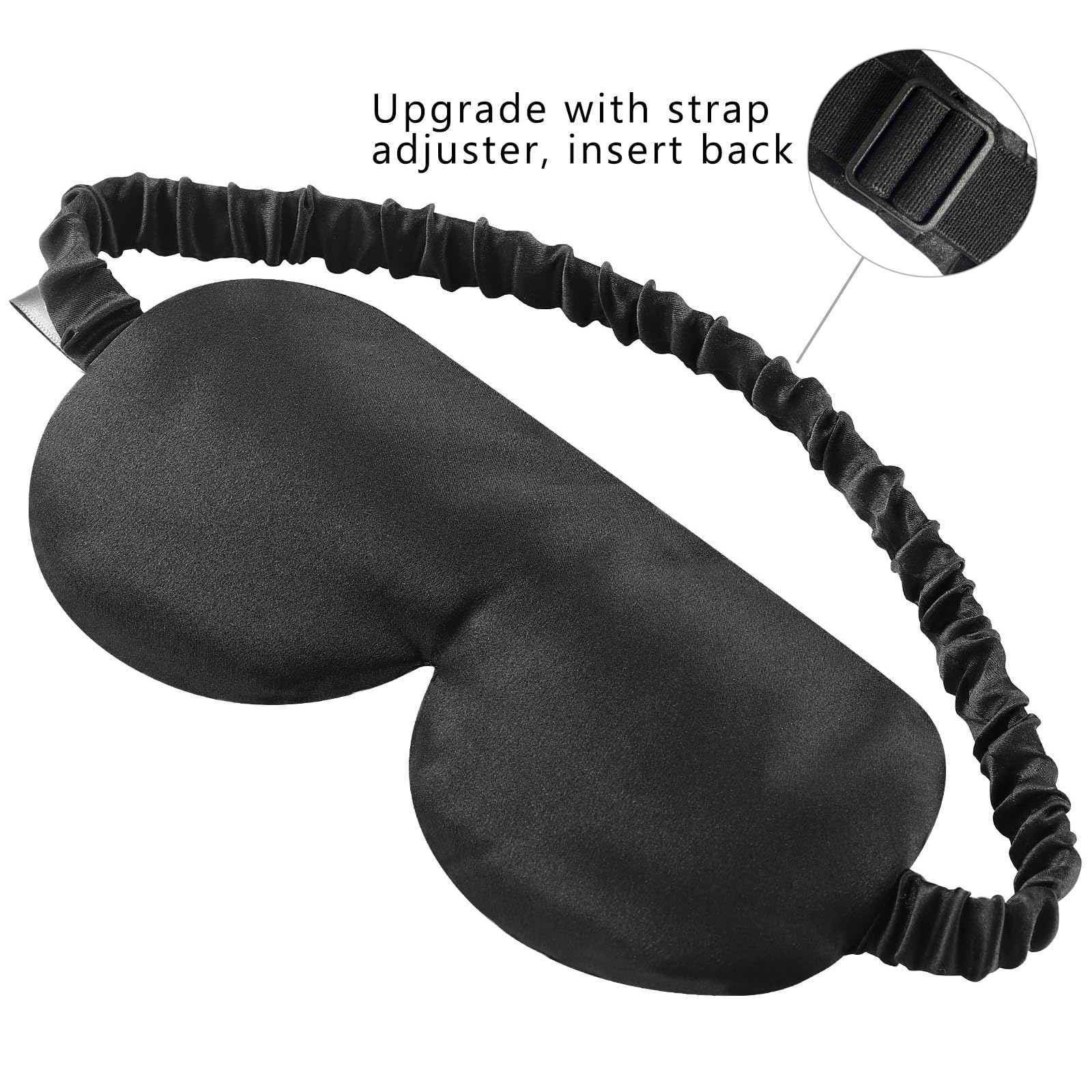 ALASKA BEAR silk-covered straps reduce pressure against the head.