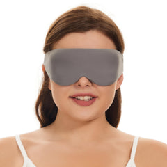 ALASKA BEAR Sleep Mask cup-shaped design delivers full blackout for side sleepers.