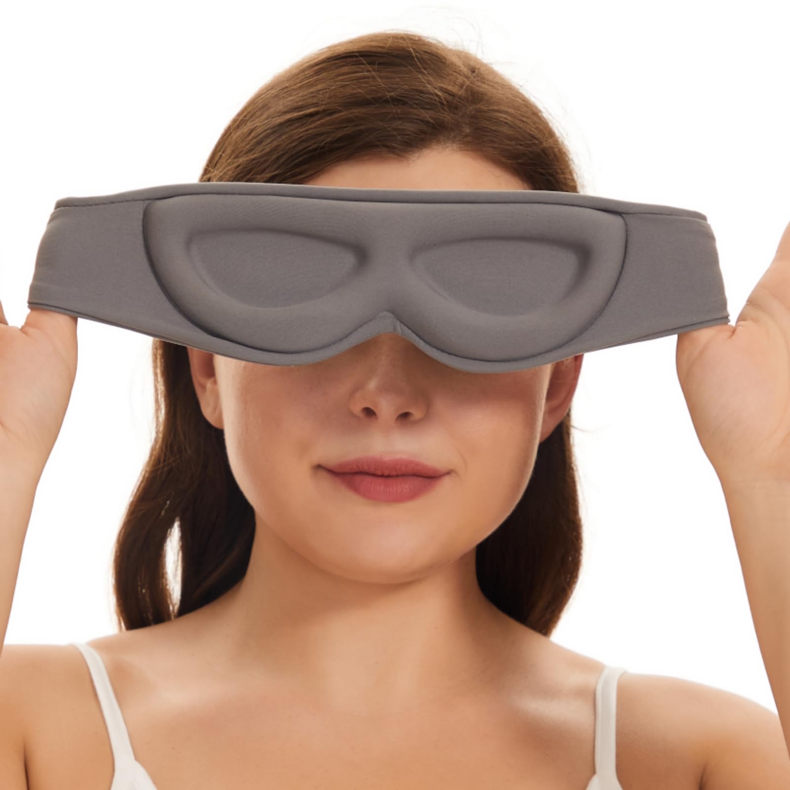 ALASKA BEAR Sleep Mask extra-soft foam enhances comfort during long nights.