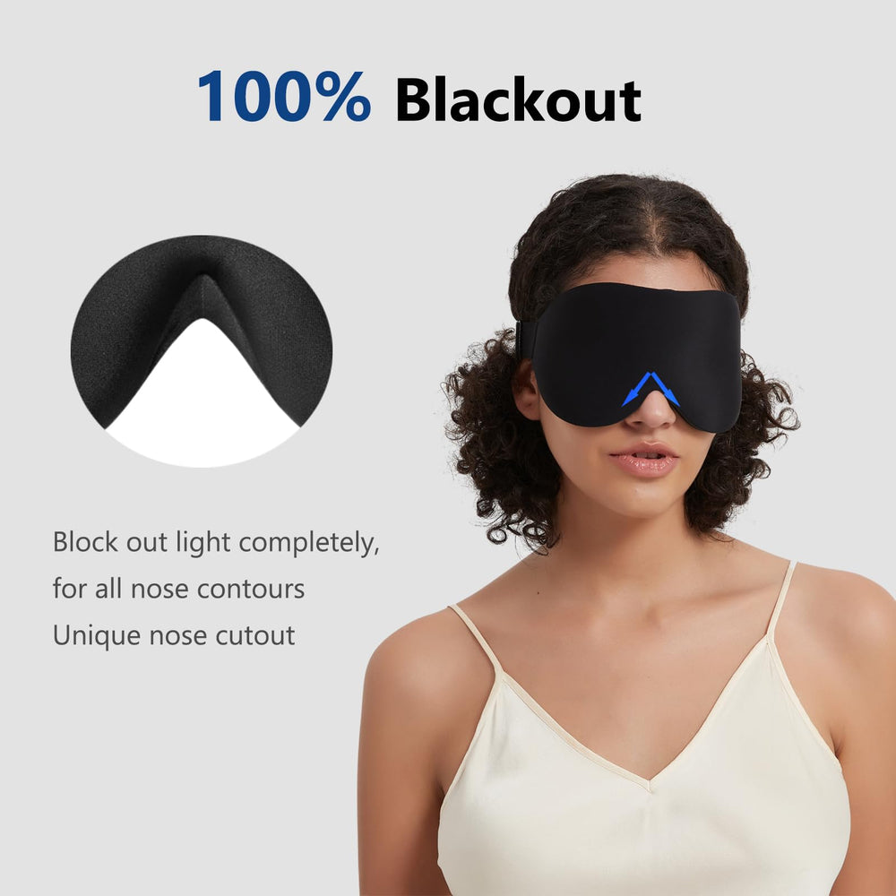 ALASKA BEAR Sleep Mask eye area ergonomic design for comfort
