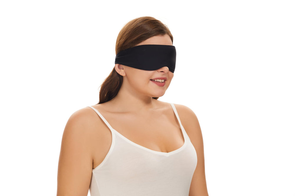 ALASKA BEAR Sleep Mask supports back, stomach, and side sleepers.