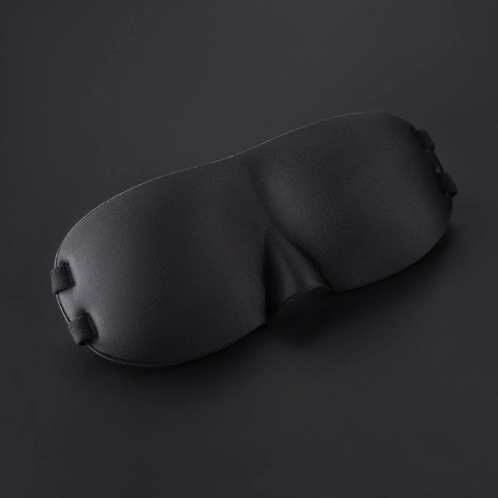 ALASKA BEAR sleep mask ultra-soft foam cushions eyelids for comfort.