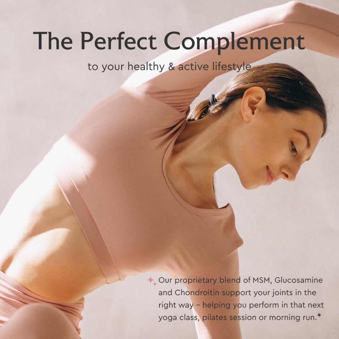 Alaya Naturals Multi Collagen Blend with MSM and glucosamine; versatile daily support.