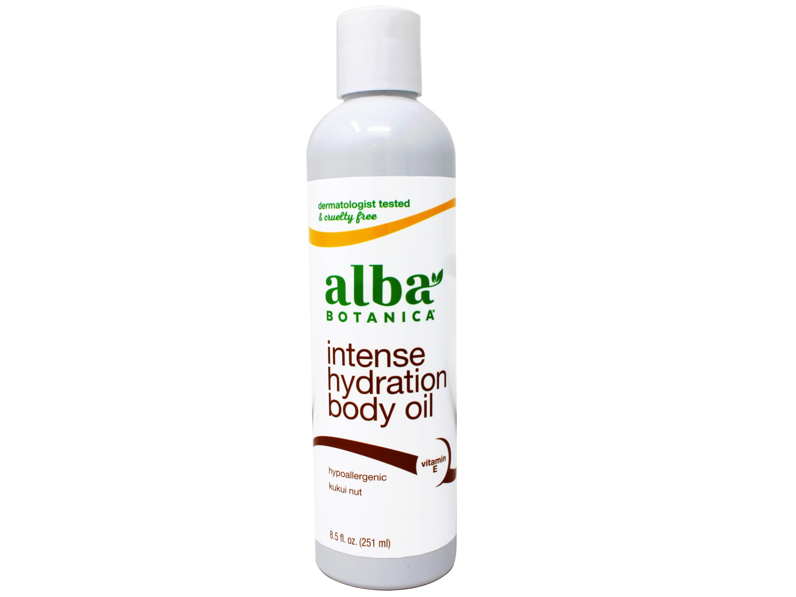 Alba Botanica Kukui Nut Massage Oil deep-moisturizing formula for dry skin