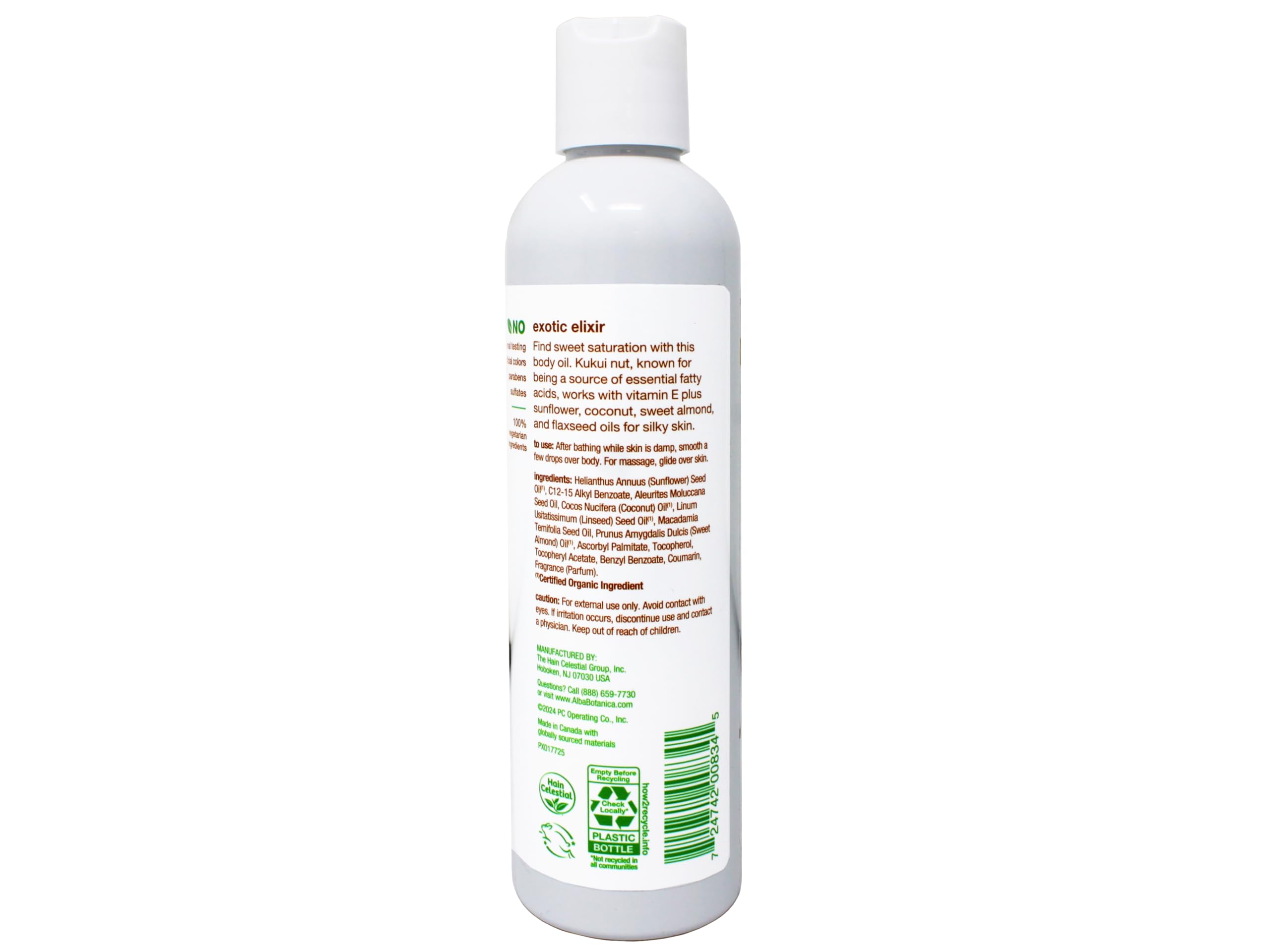 Alba Botanica Kukui Nut Massage Oil relaxation-ritual for stress relief