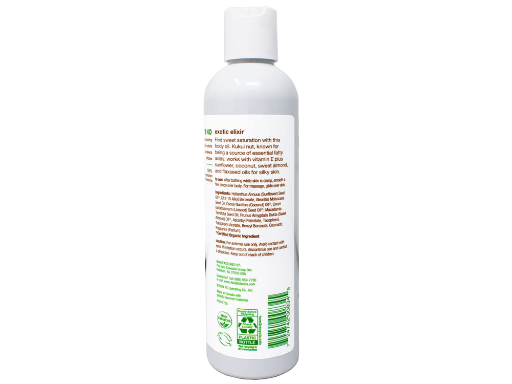 Alba Botanica Kukui Nut Massage Oil relaxation-ritual for stress relief