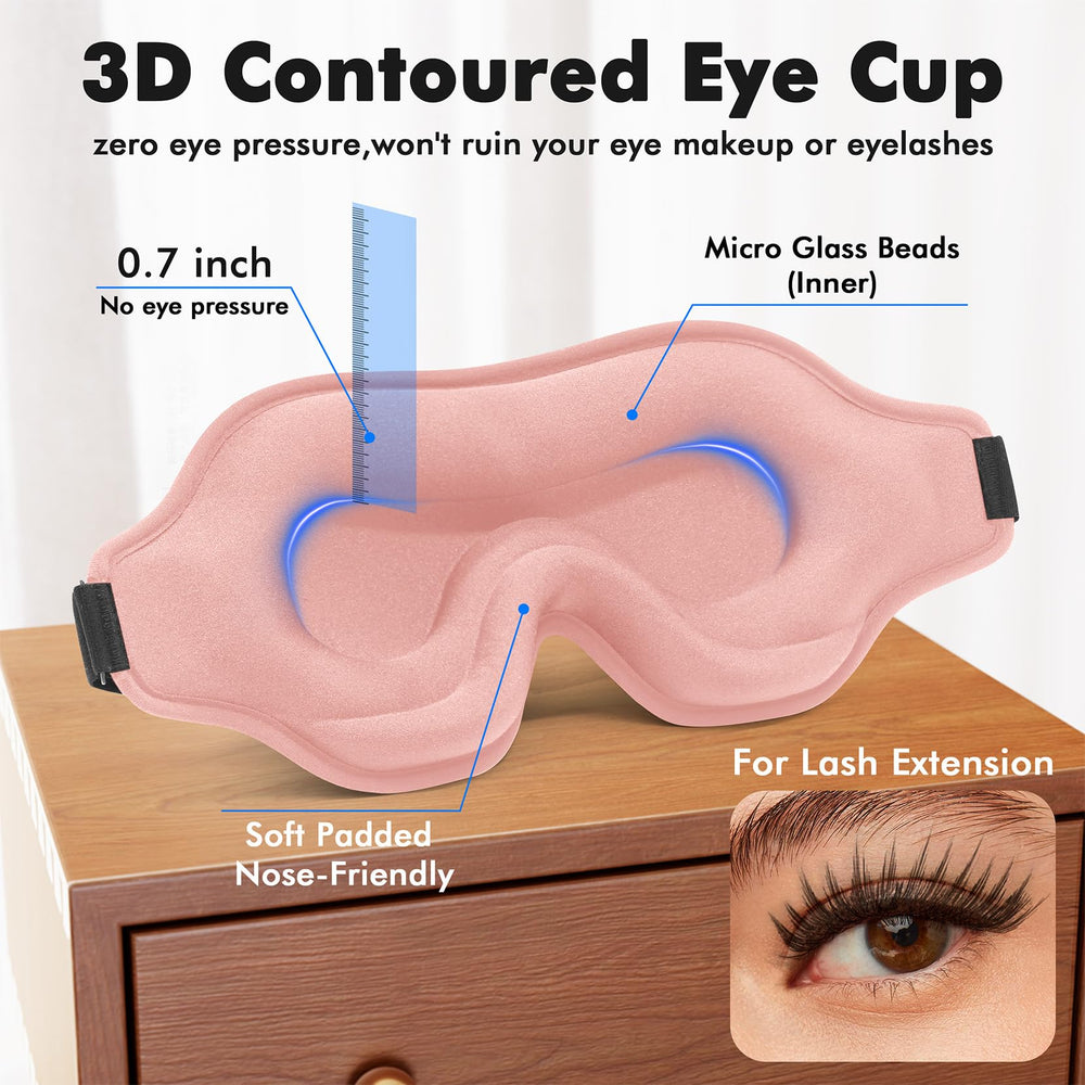 Albatross Health New England eye mask memory foam with air holes supports comfortable wear.