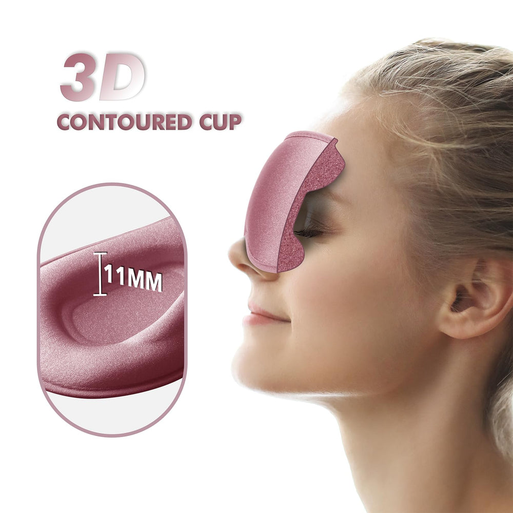 Albatross Health New England eye mask with nose cutout reduces light gaps