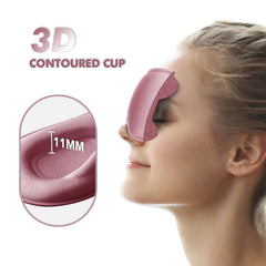 Albatross Health New England eye mask with nose cutout reduces light gaps