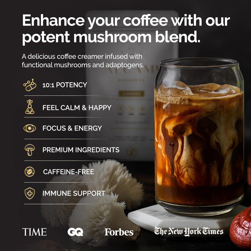 alcami-elements 10x concentrated formula label highlights potency for focused mornings