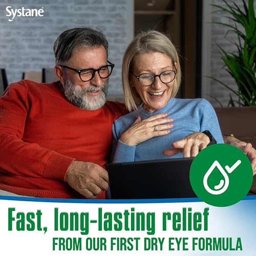 Gotas lubricantes Systane de larga duración para mayor comodidad