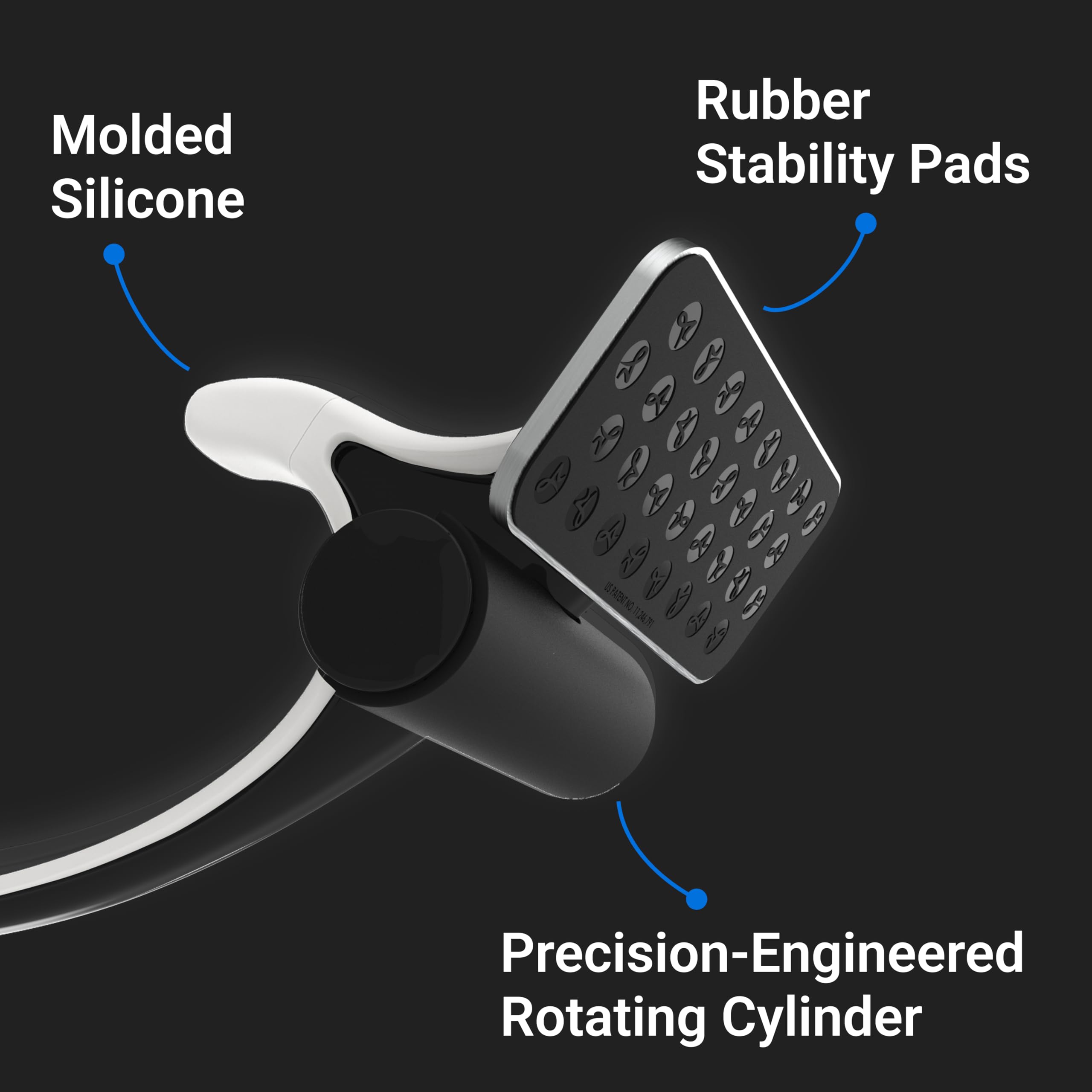 Aletha The Mark Original Hip Hook - rotating tip enables safe depth control.
