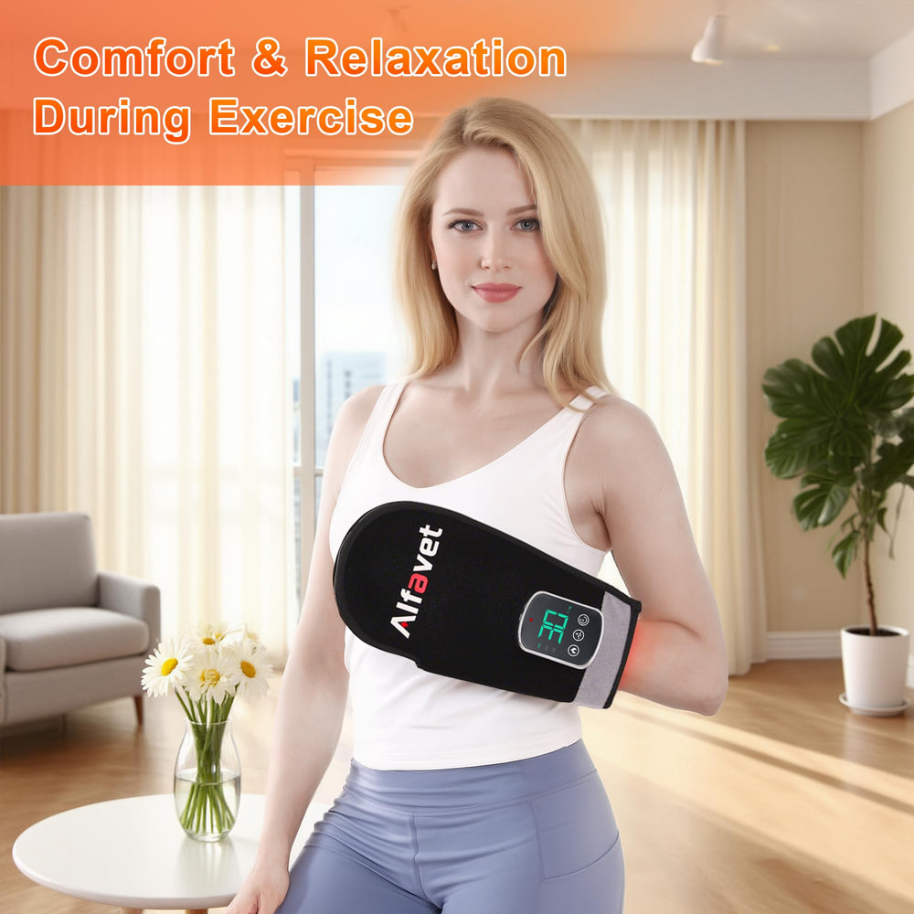 Alfavet glove double-sided-coverage emphasizes complete hand treatment surface.