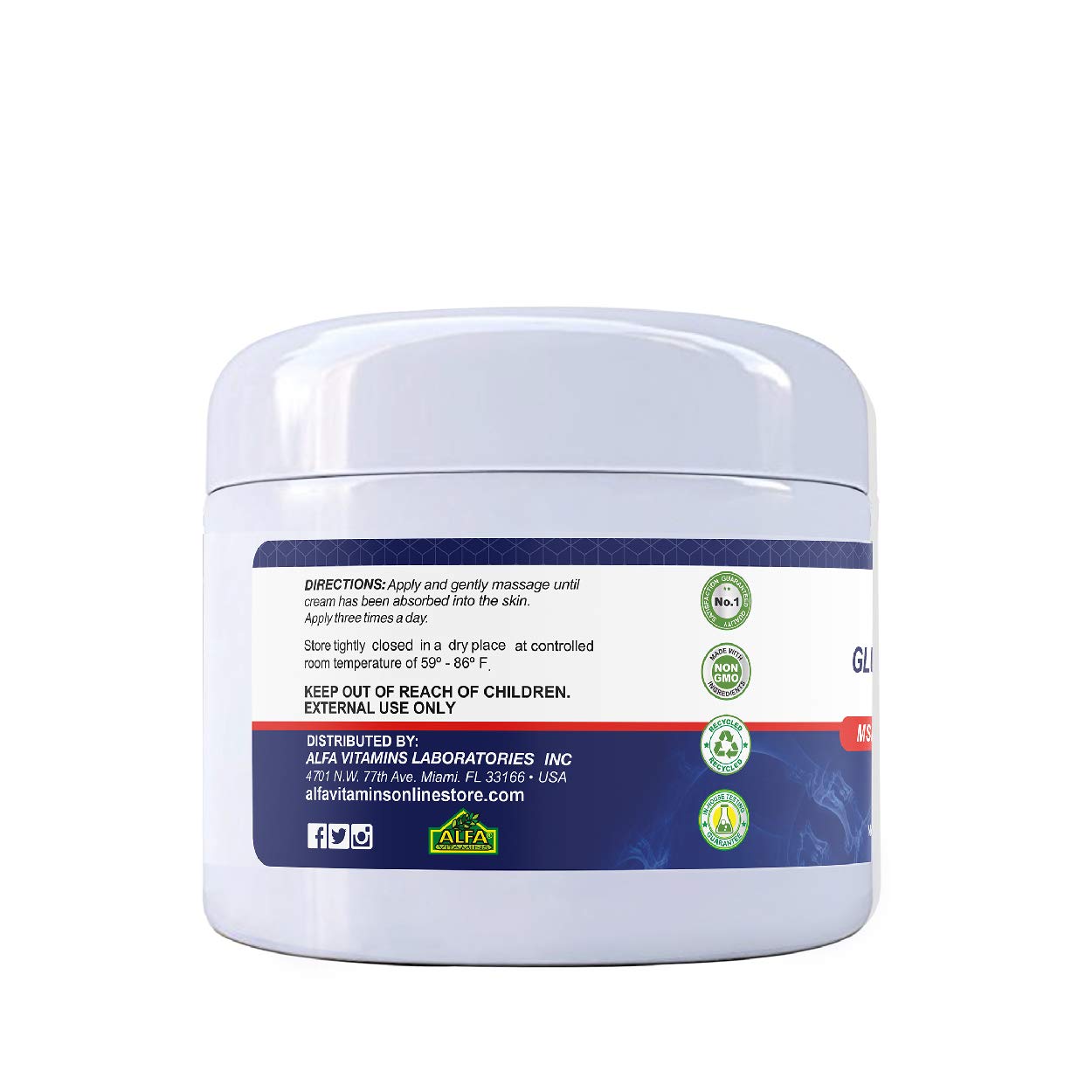 ALFLEXIL cream being applied to skin for relief.