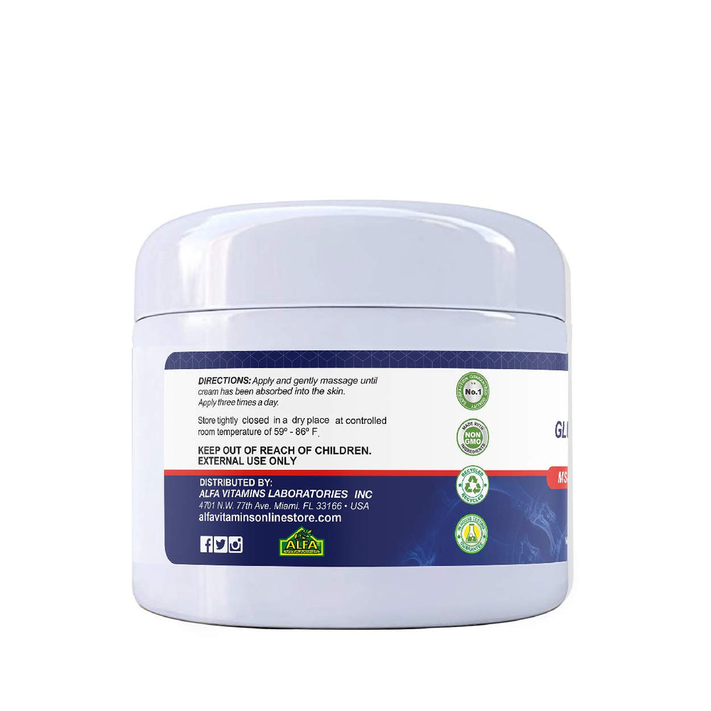 ALFLEXIL cream being applied to skin for relief.