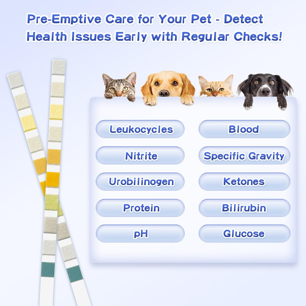 AlievePet color chart view shows parameters for easy interpretation.