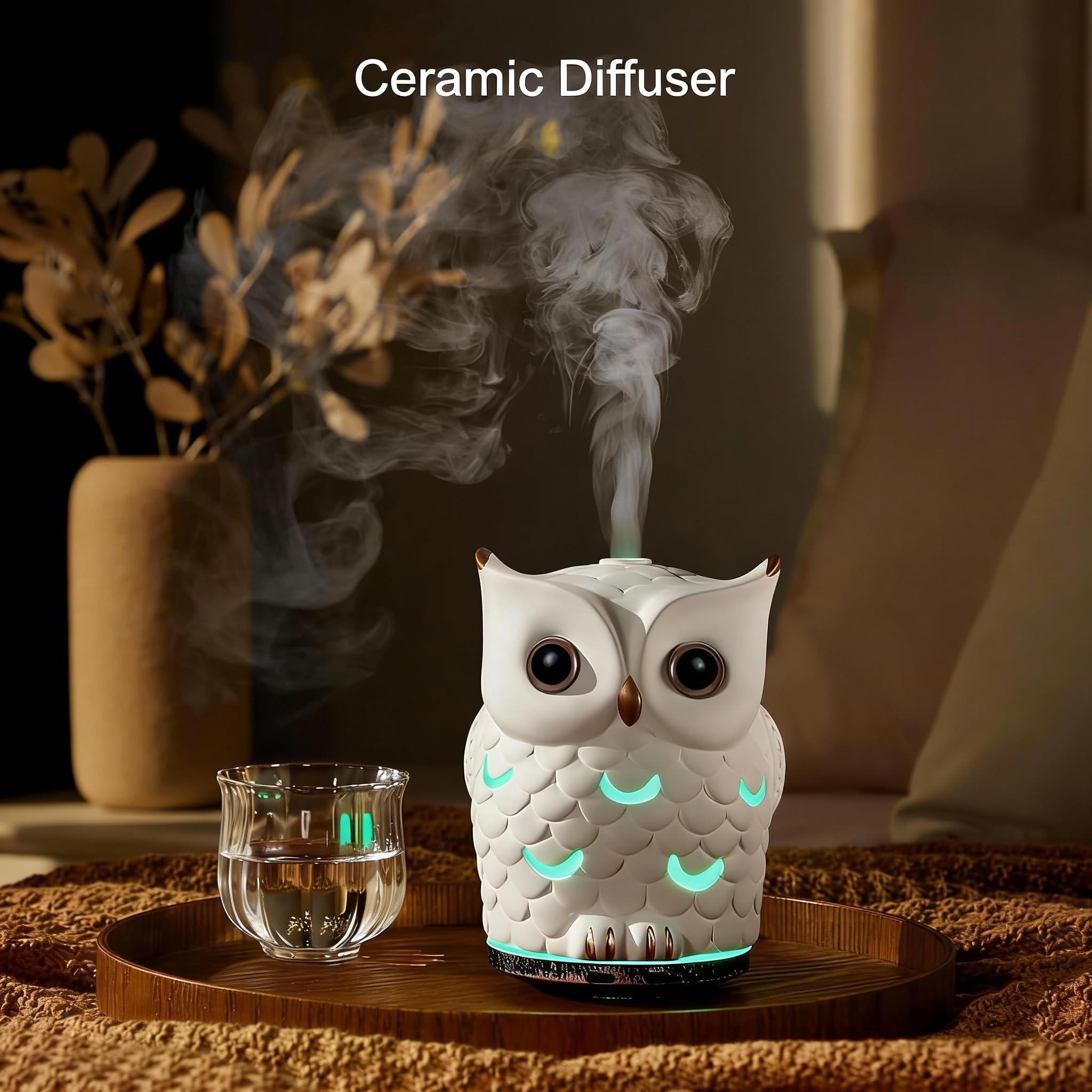 ALIEYE Owl Diffuser auto shut-off keeps safety during use