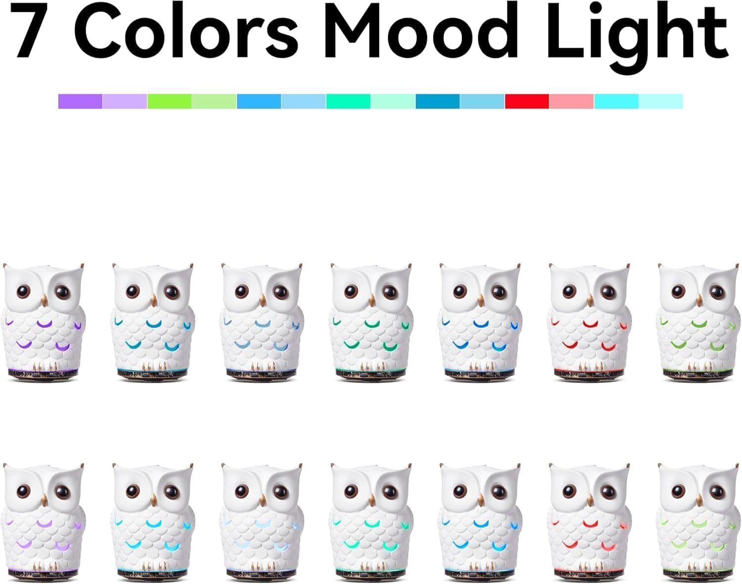 ALIEYE Owl Diffuser non-toxic ceramic with smooth edges for curious hands