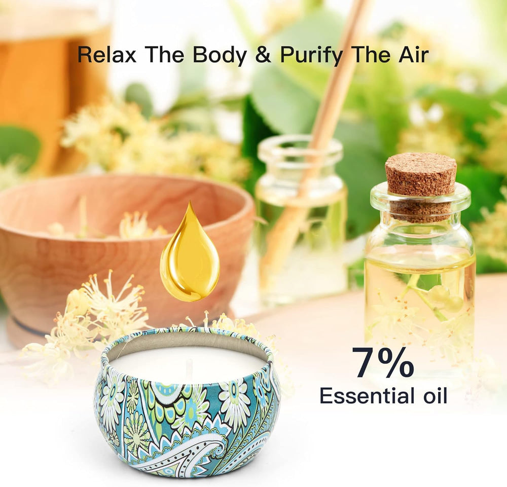 Alikiai portable travel tin candle ideal for vacations and on the go ambiance.