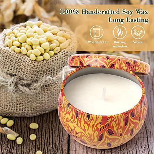 Alikiai scented candles gardenia jasmine blend for luxurious living room scent