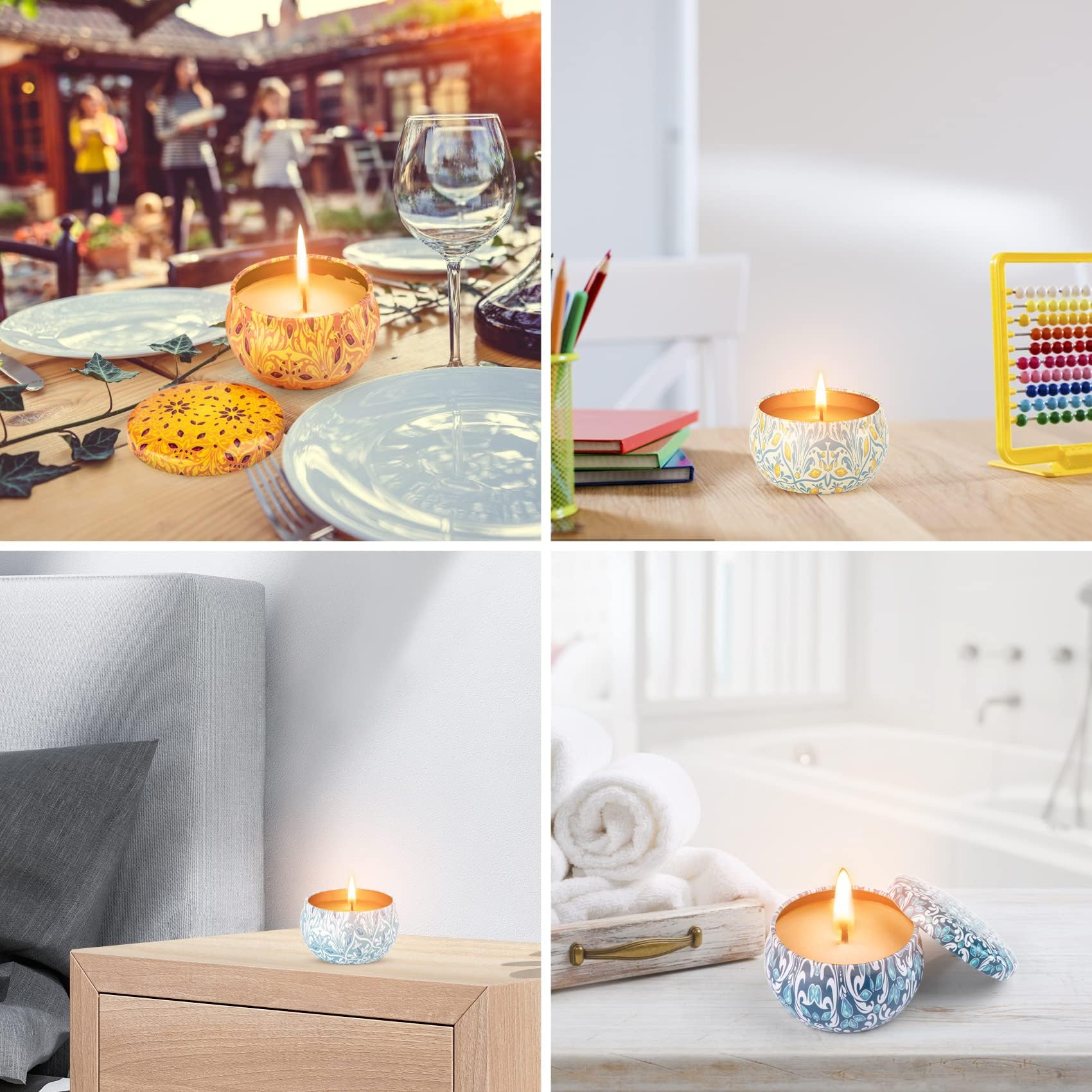 Alikiai gift box containing a premium scented candle set