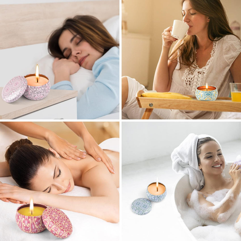 Alikiai portable travel tin candle for on-the-go fragrance