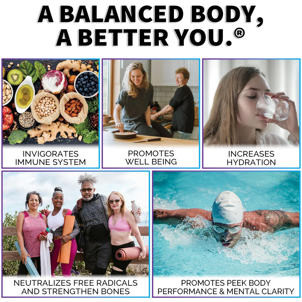 Alkalife pH Balance tablets taken with meals for daily balance