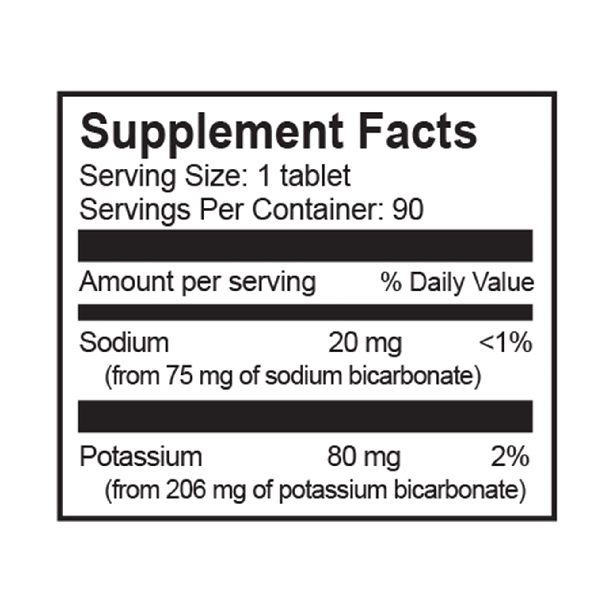 Close-up of Alkalife tablets shows time-release coating for steady pH support.