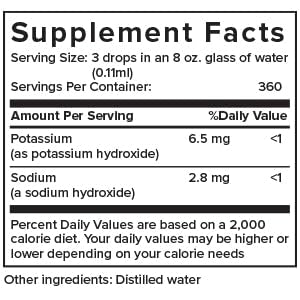 Alkalife Drops bottle pictured on a desk for convenient wellness.