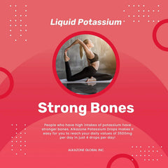 Alkazone Liquid Potassium Plus measurement marks help accurate dosing.
