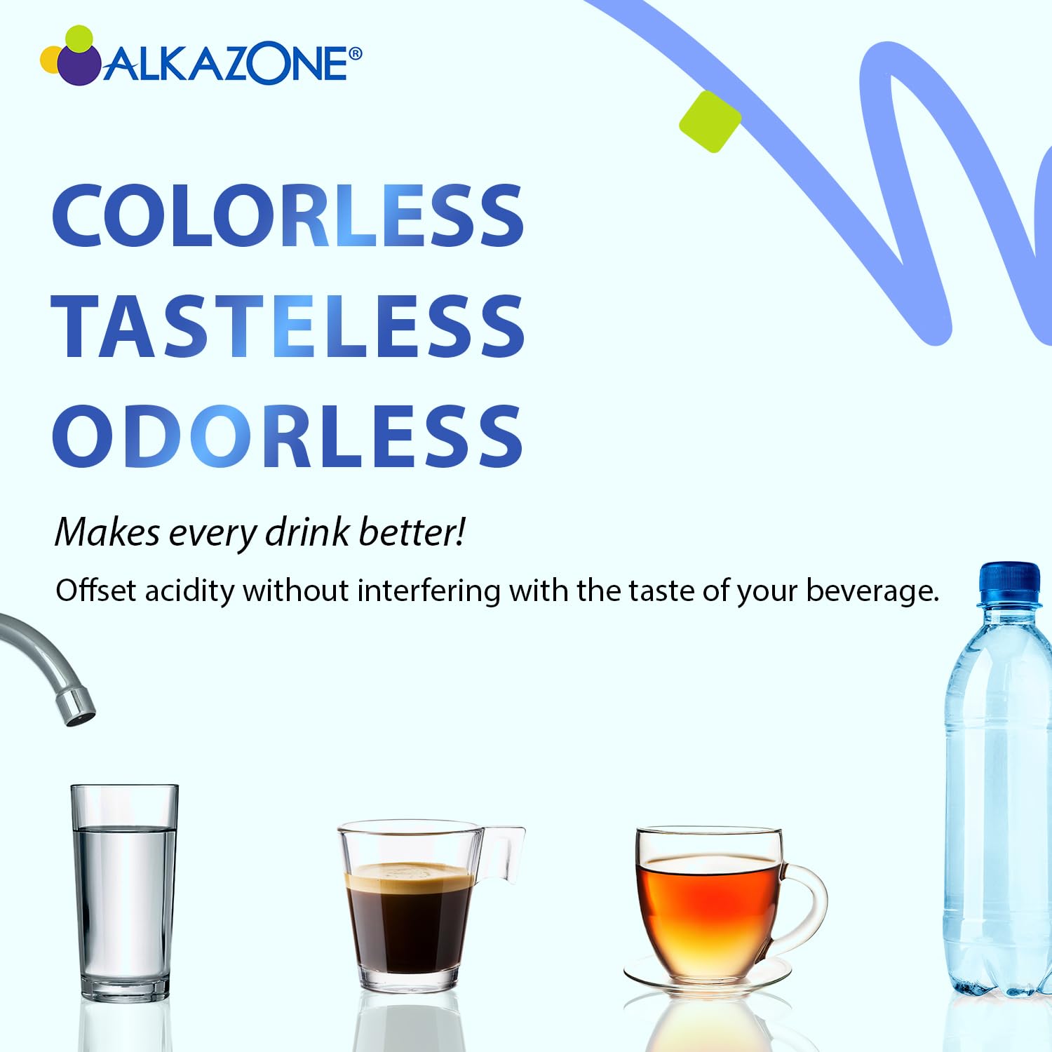 Two-pack Alkazone packaging, convenient for home and travel