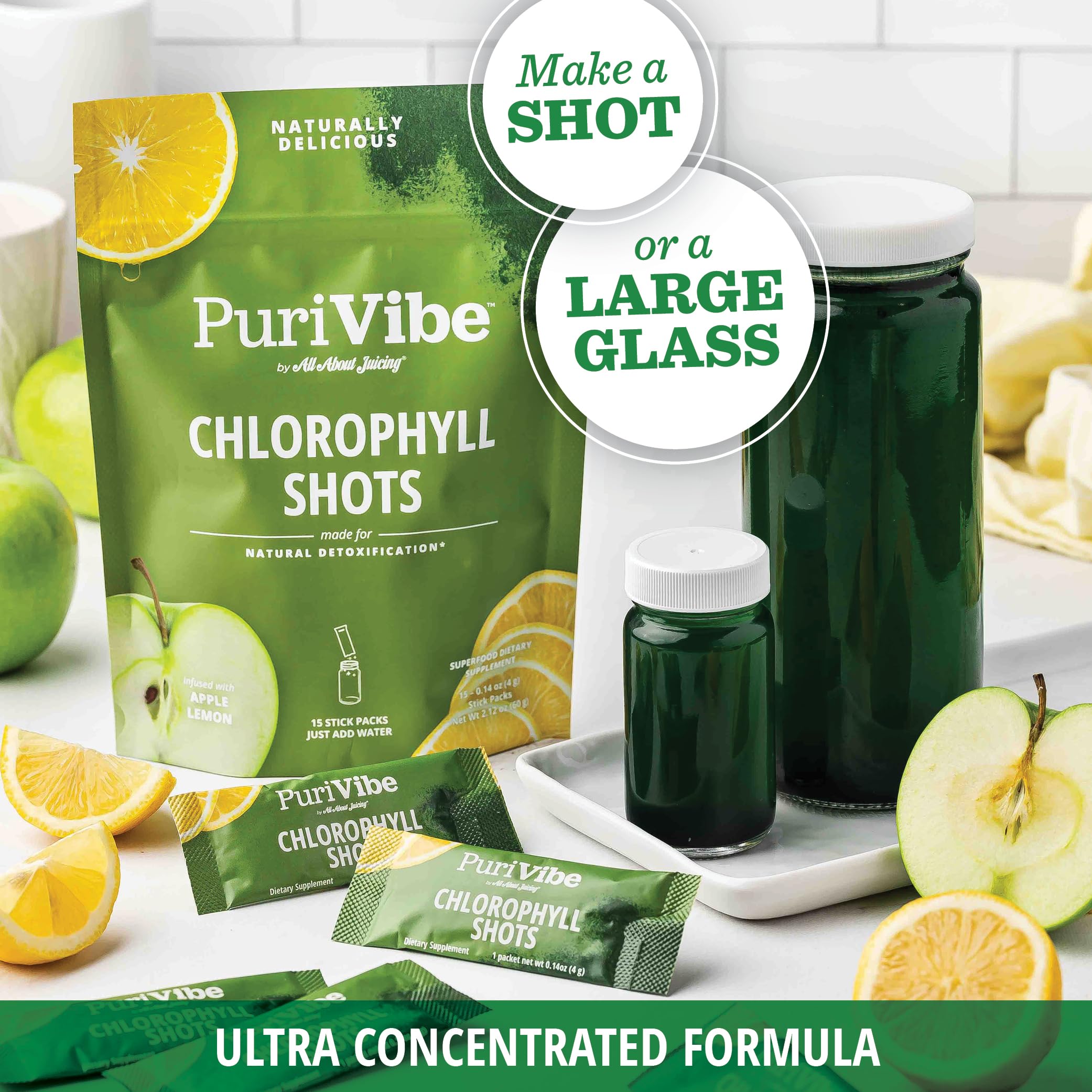 All About Juicing daily detox shot supports refreshing balance when used regularly