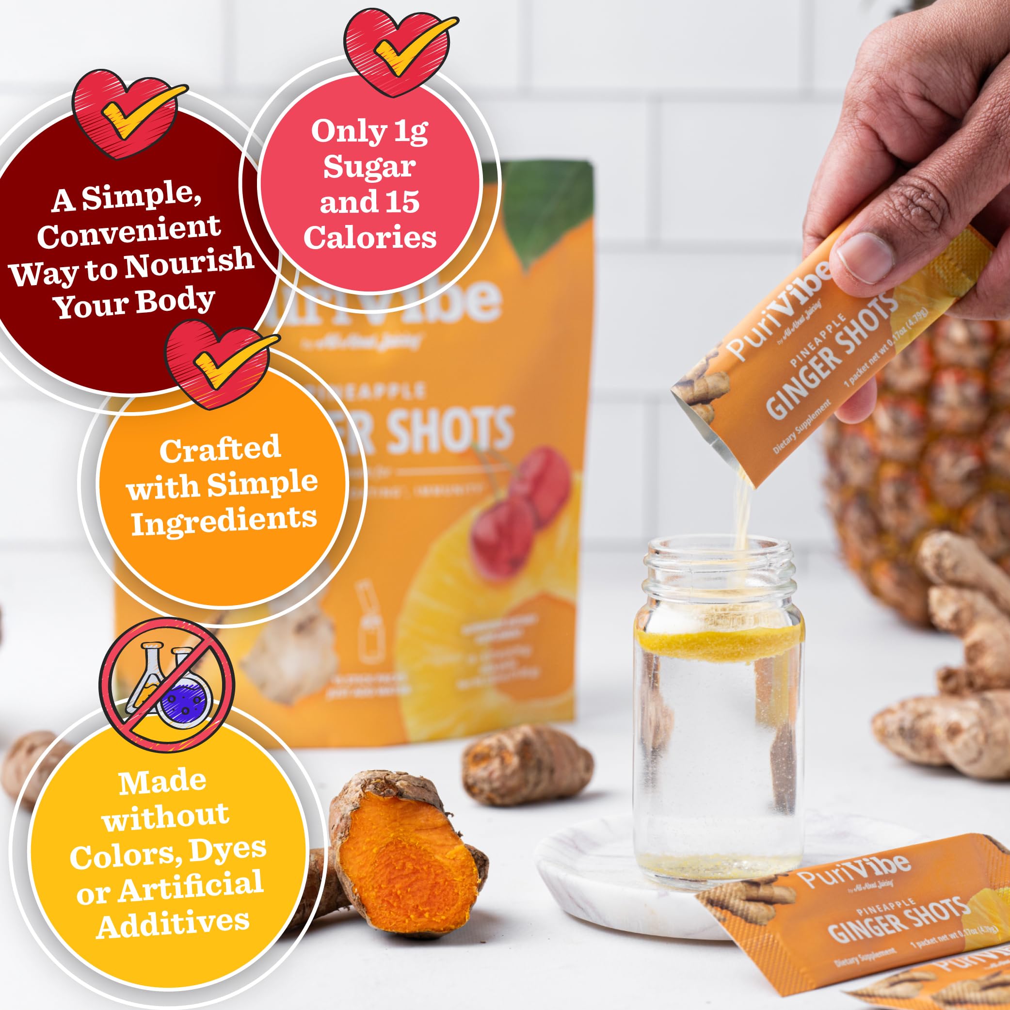 All About Juicing travel-friendly packaging ideal for gym or commute