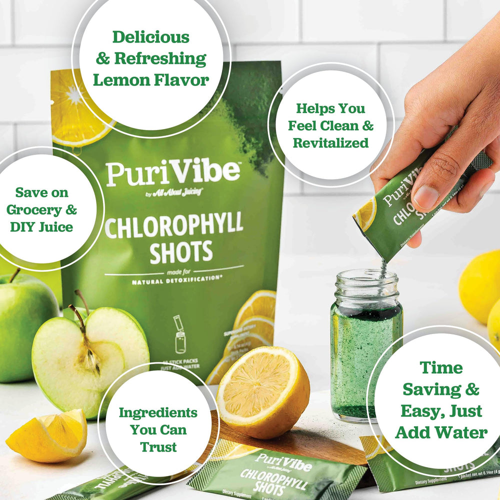 Travel friendly stick pack from All About Juicing for mess free hydration on trips