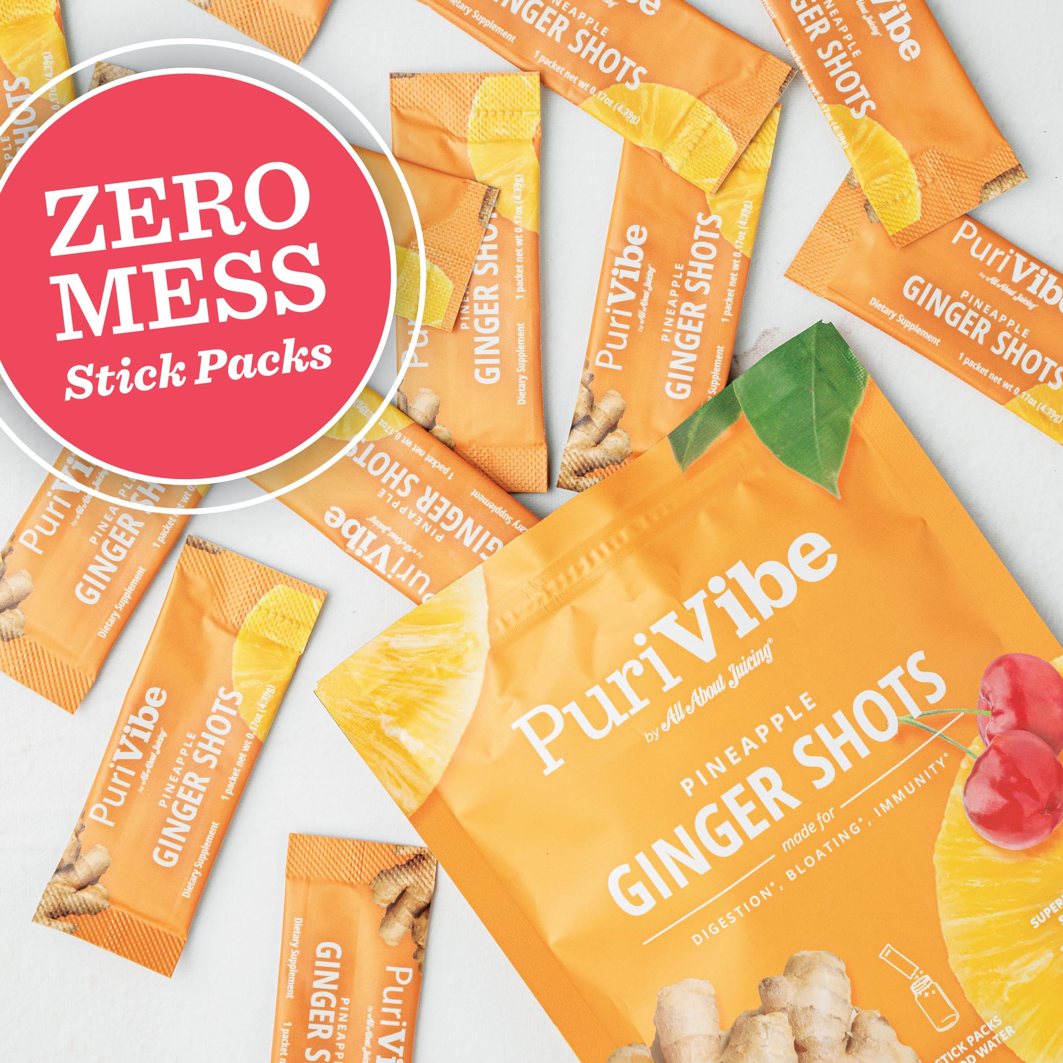All About Juicing tropical aroma of pineapple and ginger for refreshing taste