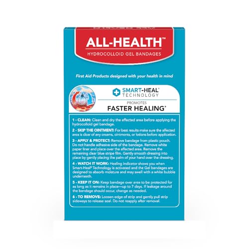 All Health Advanced Fast Healing bandages for fingers close-up, supporting quick moisture-balanced healing.