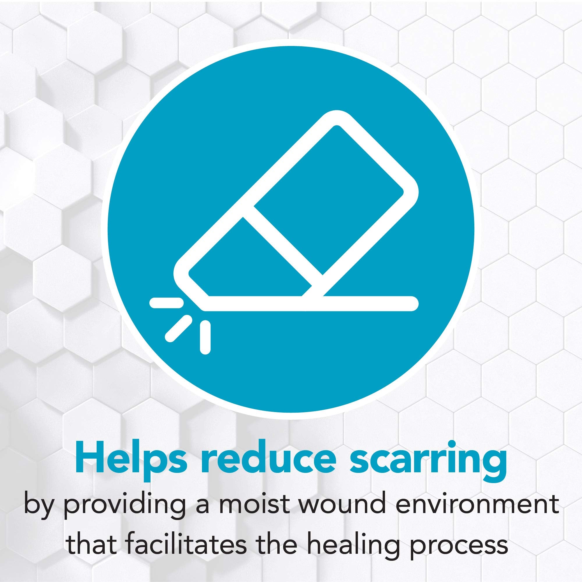 All Health Advanced Fast Healing hydrocolloid bandages with waterproof backing shown on skin.