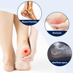 All One Tech easy-clean heel pads with removable film for quick maintenance.