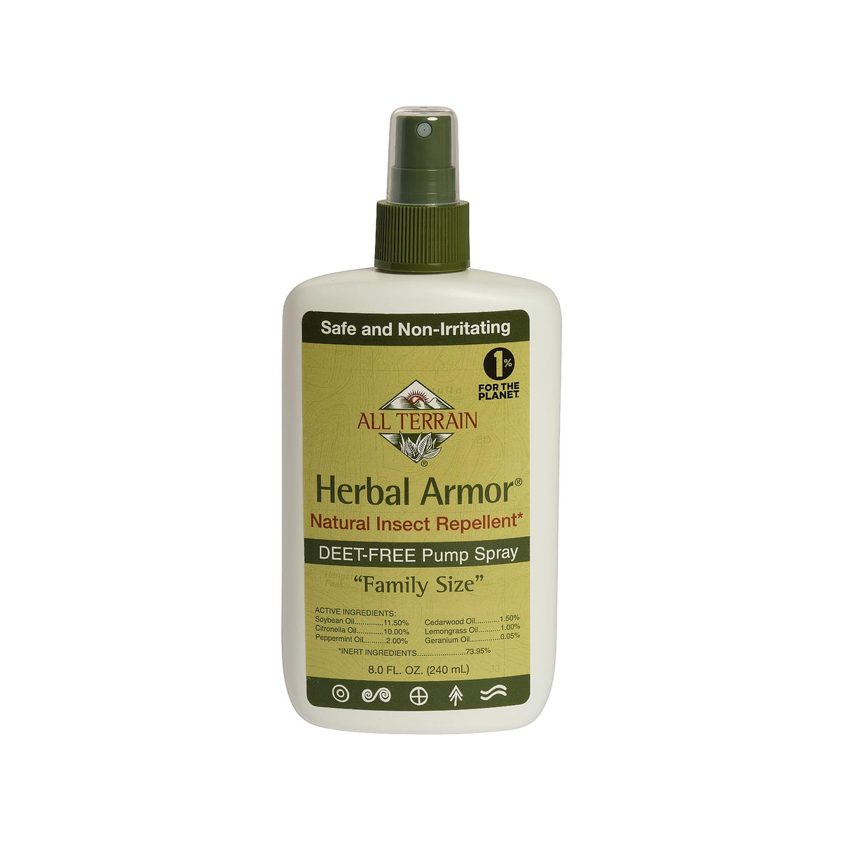 All Terrain Herbal Armor pump spray bottle for outdoor protection